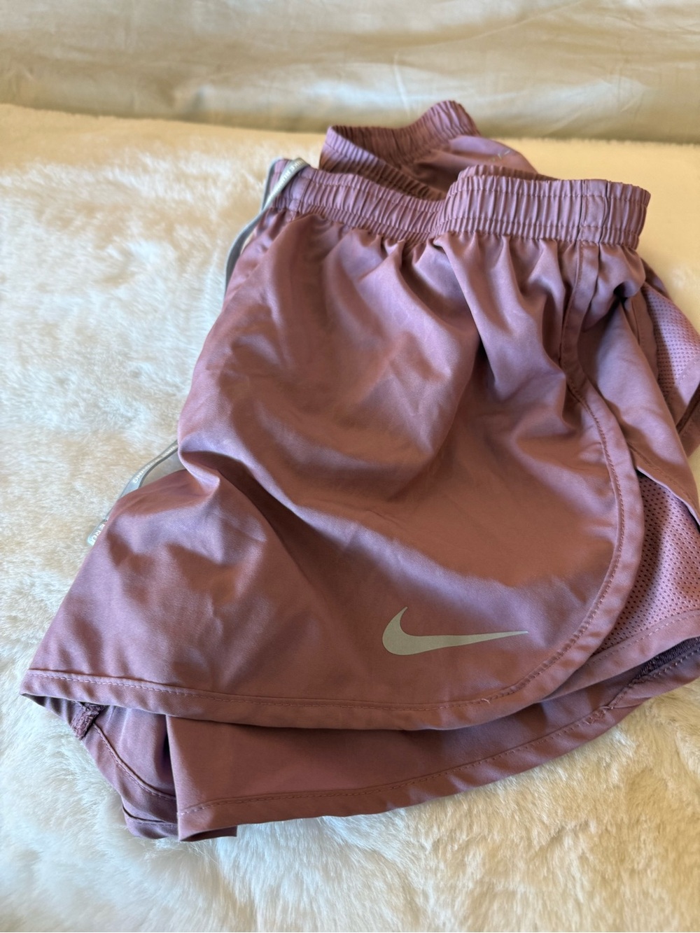 Nike Dri-FIT Lavender Mauve Running Shorts